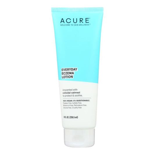 Acure – Lotion – Everyday Eczema – Unscented With Oatmeal – 8 Fl Oz. – QM Distributors