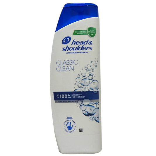 H&S SHAMPOO 400 ML. ANTI-DANDRUFF CLASSIC CLEAN.